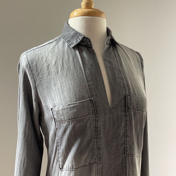 CLOTH & STONE | GREY WASHED PULLOVER - Picture 2 of 9